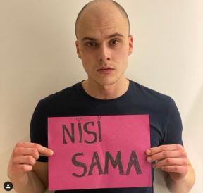 milena radulovic iva ilincic silovanje podrska poznati transparent na internetu