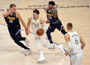 nba rezultati dalas denver luka doncic tripl dabl nikola jokic dabl dabl fotografije