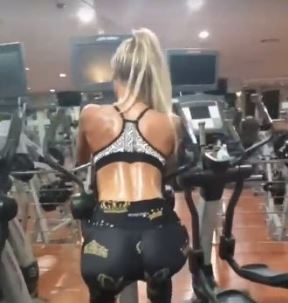 ivana nikolic uraganke hurricane seksi vezbanje teretana