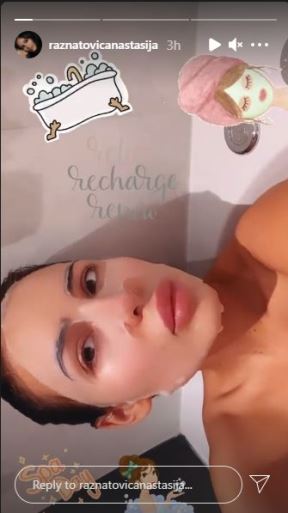 anastasija raznatovic citat instagram foto