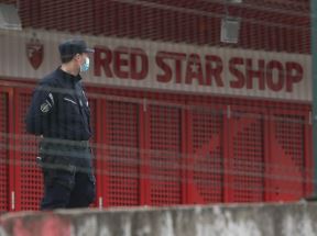 policija na stadionu rajko mitic marakana