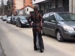 ana nikolic u kratkoj haljini butine instagram video 