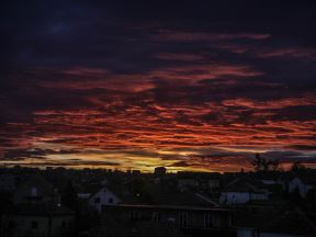 beograd vreme izlazak sunca svitanje zima oblacno fotografije