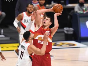 nikola jokic 41 poen denver portland nba rezultati