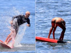 vensan kasel vinsent tina kunaki kupaći plaža fotografije