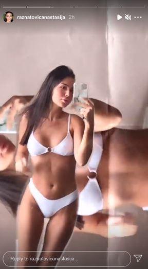 anastasija letovanje guza bikini instagram foto video