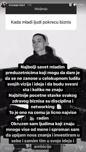 vojaz ljubav zarada instagram pitanja foto