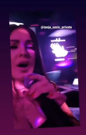 tanja savic nastup u mostaru korona distanca, maske video