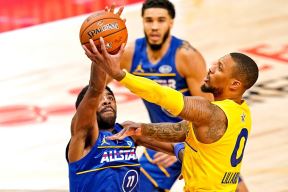 nba all-star ol-star nikola jokic janis adetokunbo mvp tim lebron durent fotografije