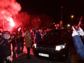 novak djokovic proslava rekorda novi beograd restoran