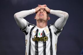 kristijano ronaldo reakcije liga šampiona poraz juventus porto fotografije