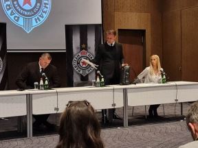 zoran savic kk partizan novi sportski direktor predstavljanje konferencija za medije