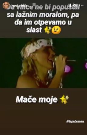 Lepa Brena otkrila šta joj je najvažnije pre nastupa