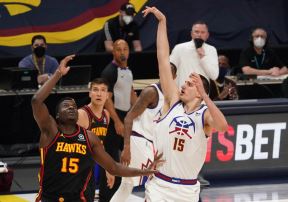 nikola jokic aron gordon debi najnovije nba rezultati denver atlanta fotografije