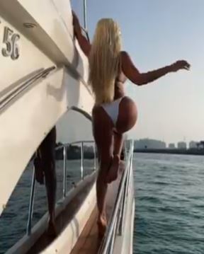 jelena karleusa guza dubai instagram foto