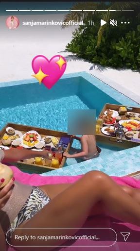 sanja marinkovic bikini maldivi seksi slike