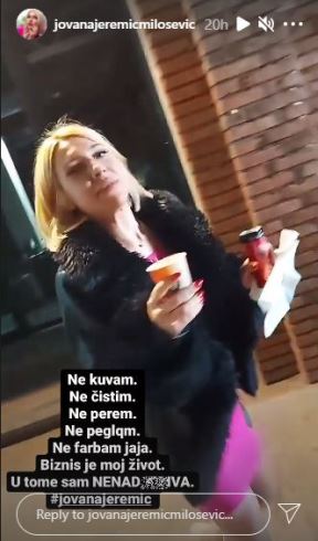 jovana jeremic voditeljka izjave kucni poslovi