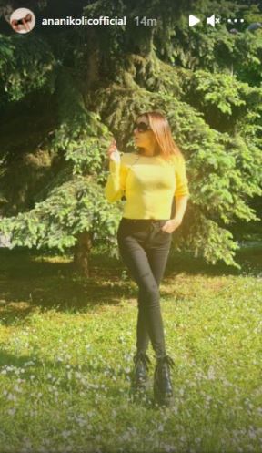 ana nikolic noge priroda opusten izgled slike