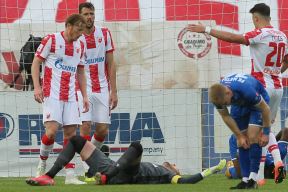 milan borjan povreda video finale kupa partizan metalac