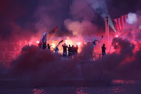 fk crvena zvezda proslava titule dejan stankovic bal na vodi foto galerija