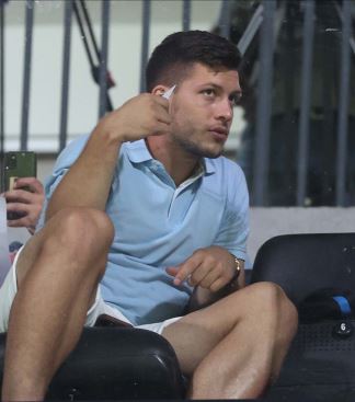 Kum Luke Jovića fudbaler Čukaričkog Nemanja Tošić