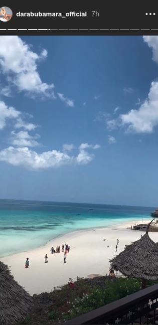 dara bubamara dečko toni zanzibar letovanje slike instagram