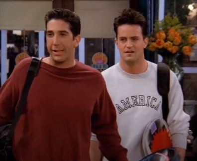 Ros i Čendler iz serije Friends