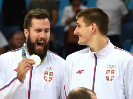 Nikola Jokić i Miroslav Raduljica na OI u Riju.