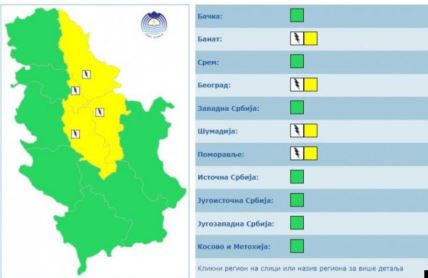 rhmz upozorenje nevreme