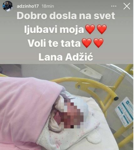 Luka Adžić postao otac