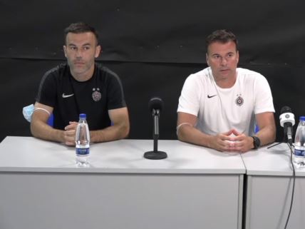 Bibars Natho Aleksandar Stanojević konferencija fk partizan