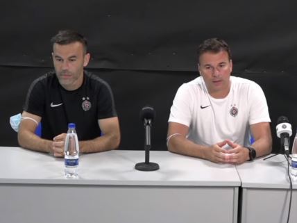 Bibars Natho Aleksandar Stanojević konferencija fk partizan