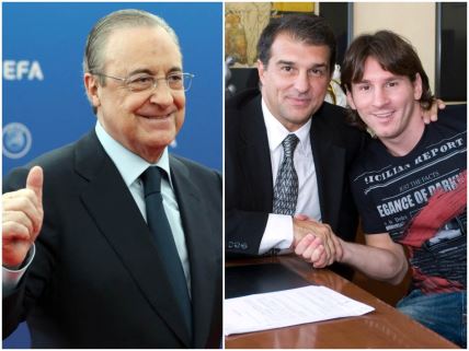 Florentino Perez, Mesi i Laporta