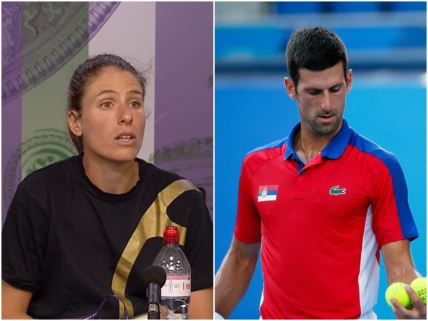 Džoana Konta i Novak Đoković