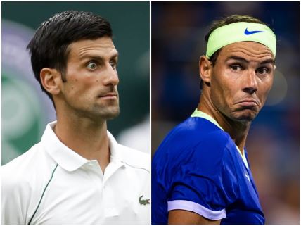 Novak Đoković i Rafael Nadal