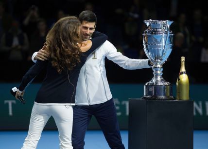 Anabel Kroft i Novak Đoković