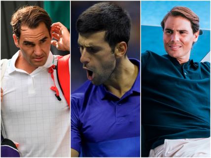 Novak Đoković Rodžer Federer Rafael Nadal