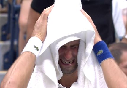 Novak Djokovic plakao u finalu US Opena