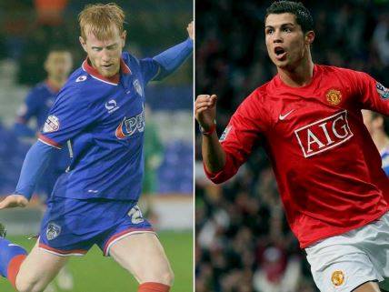 Richard Eckersley i Cristiano Ronaldo