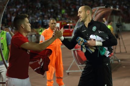 Milan Borjan i Mihailo Ristić.