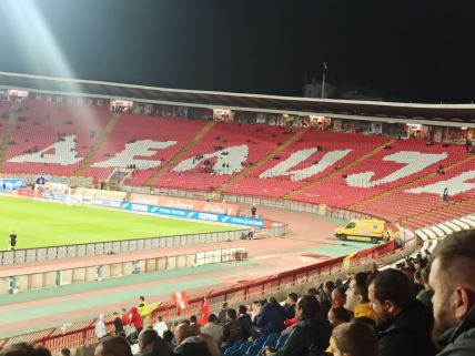 fk crvena zvezda, sever, navijači