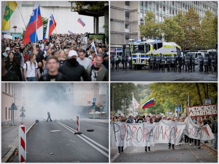 Protest, Ljubljana