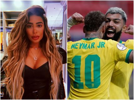 Nejmar, Rafaela Santos i Gabigol