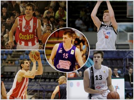 Nikola Jokić, Nemanja Bjelica, Boban Marjanović, Bogdan Bogdanović, Davis Bertans