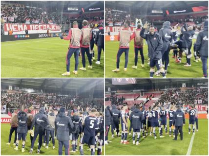 fk crvena zvezda, navijači, danska