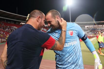 Milan Borjan i Dejan Stanković.