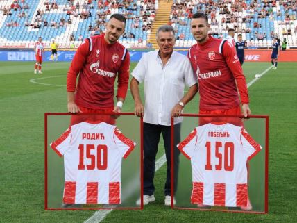 Milan Rodić i Marko Gobeljić u društvu Stanislava Karasija.