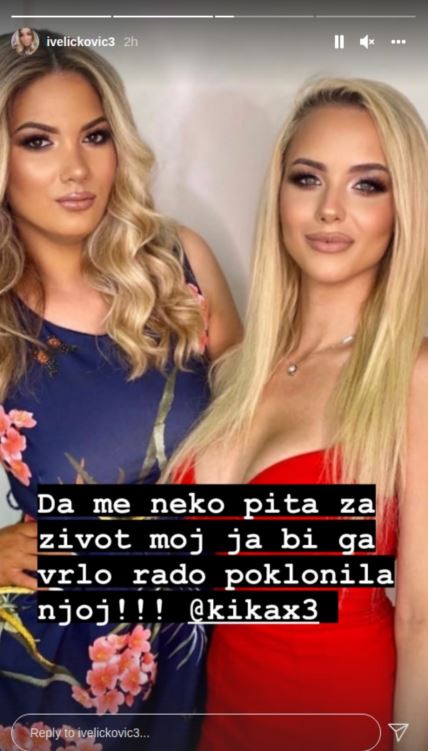 Kristina Kika Đukić sa sestrom Ivanom