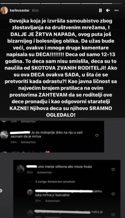 Jelena Karleuša o sramnim uvredama na račun pokojne Kike