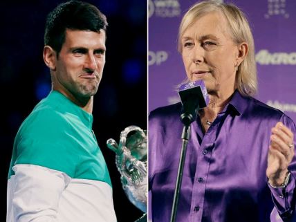 Martina Navratilova Novak Đoković